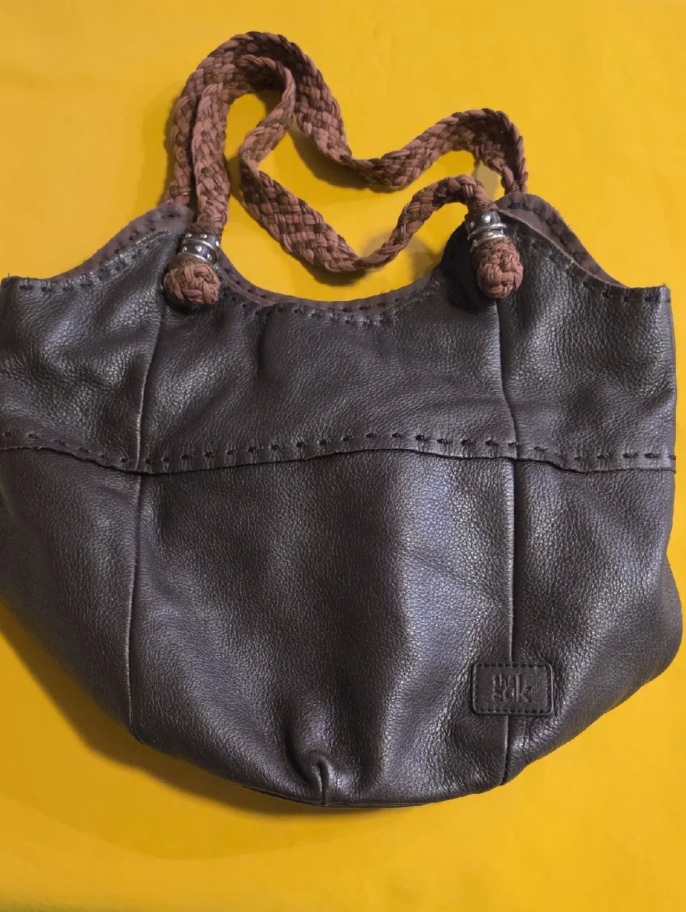 The Sak Indio Leather Tote - A Bohemian-Inspired Leather Shoulder Bag